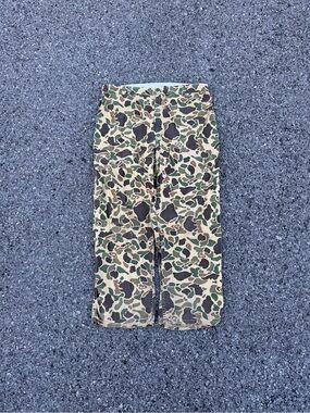 Vintage Frogskin Camo Pants Mens Size Large 34x27
Outdoor Hunting Distressed